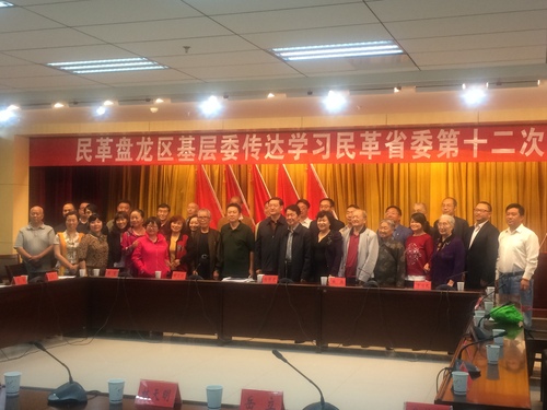 民革云南省委杨保建主委参加基层组织生活1