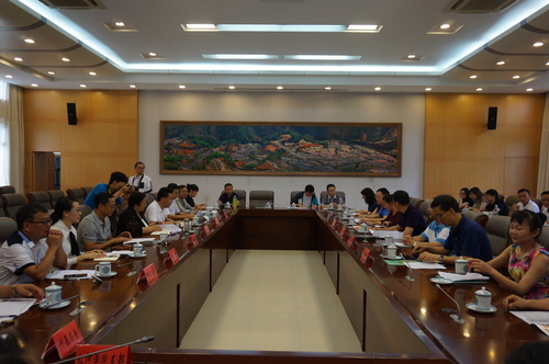 民建昆明市委调研组一行与民建红河州委座谈交流