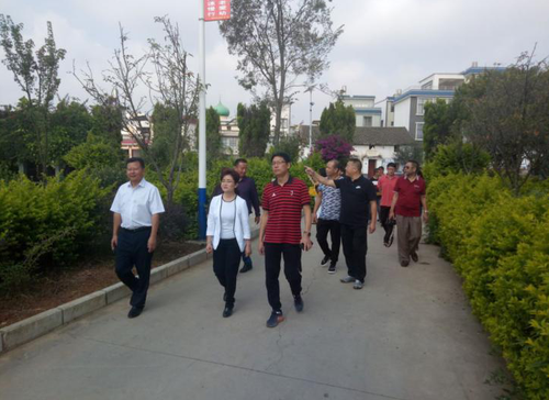 中共昆明市委常委、市委统战部杨皕部长到宜良县开展调研工作
