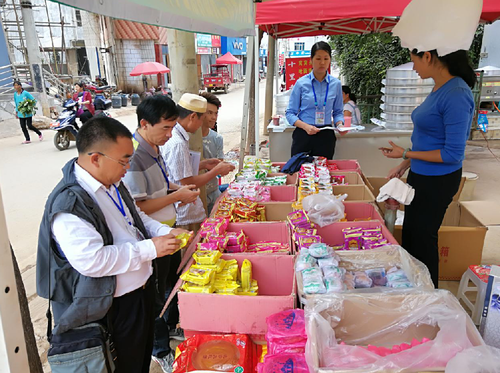 两区开展中秋、国庆十九大前清真食品安全专项检查1