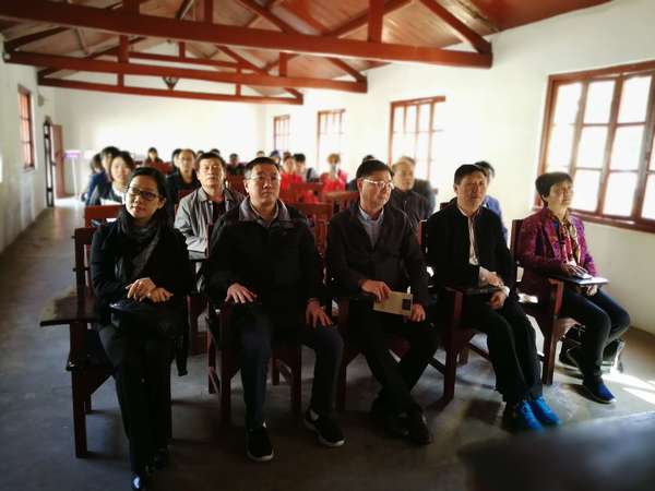 开封市委统战部考察团一行到西南联大进行现场学习考察