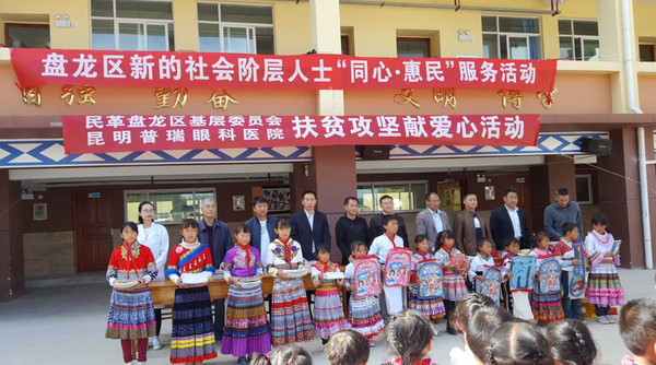 盘龙区组织民主党派和新的社会阶层人士开展“同心 惠民”服务活动