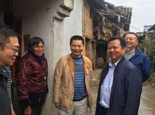 走访宜良县南羊街道葡萄社区葡萄村