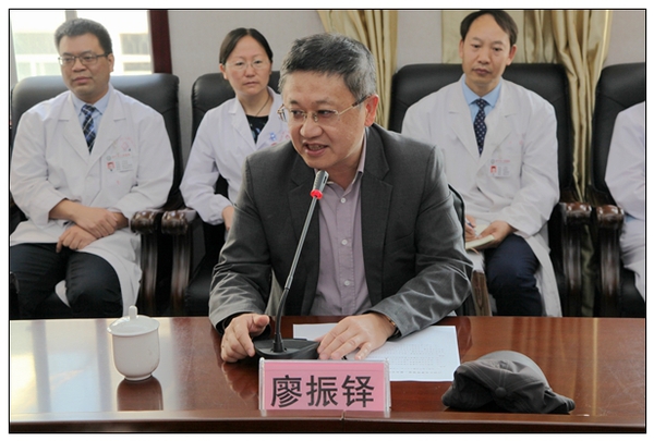 △台湾见龙机构董事长廖振铎致辞