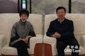 昆明市委书记程连元（右）晤洪秀柱一行，并举行送行晚宴