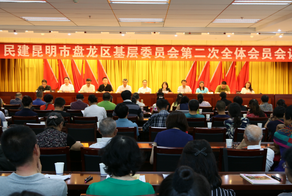 民建盘龙区基层委员会第二次全体会员大会胜利召开