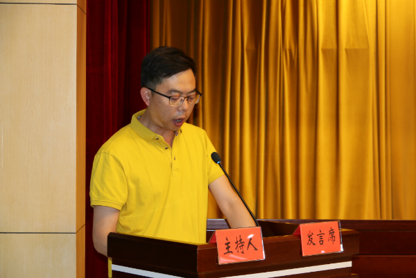 民进盘龙区基层委员会主委代表盘龙区各民主党派致辞