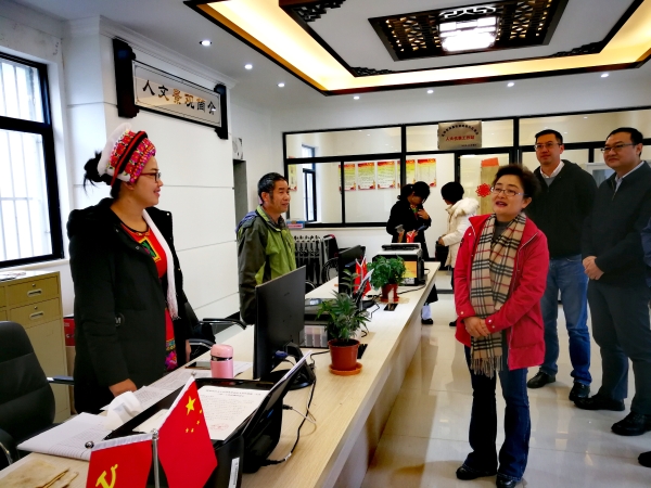 杨部长现场调研