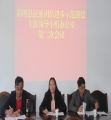 县委常委、县委统战部部长柴继红出席并对全县的创建工作提出要求