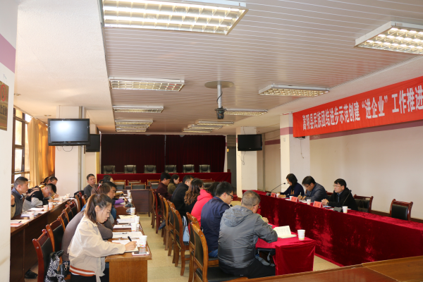 嵩明县从三个层面安排民族团结进步示范创建“进民企”工作