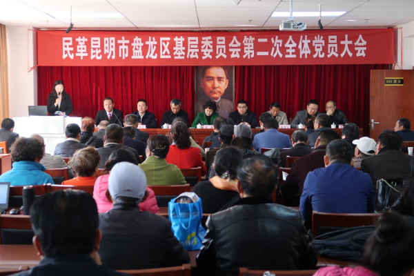 民革盘龙区基层委员会第二次全体党员大会召开