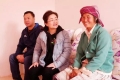 杨皕在克梯村走访。