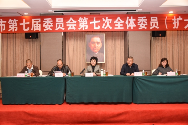 民革昆明市七届六次全会对2019工作提出意见