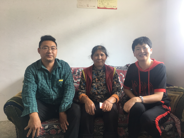 走访挂包的28户贫困户