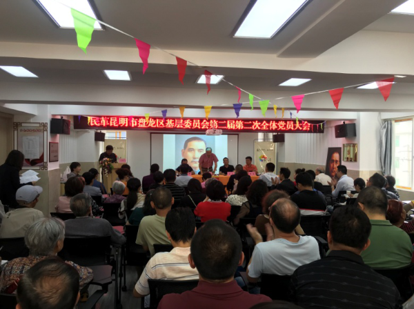 民革盘龙区基层委员会召开第二届第二次全体党员大会
