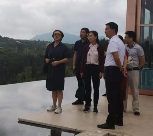 考察组实地考察