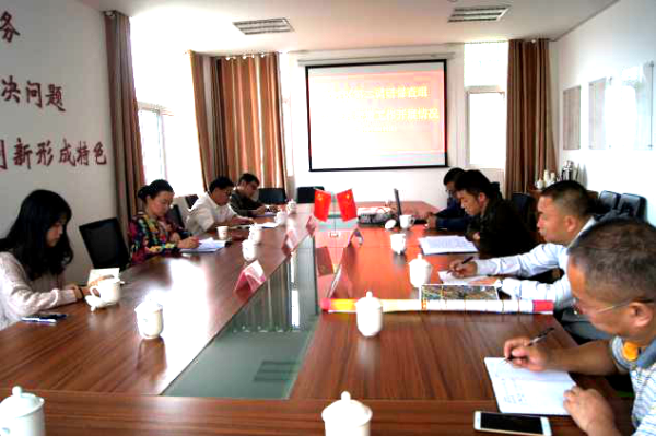 官渡区委常委、统战部部长周乐带队调研金马街道重点工作开展情况