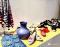 现场展示的文创产品