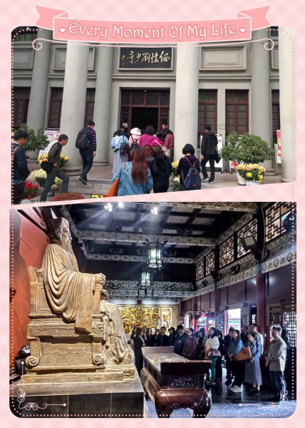 参观刘少奇在开封陈列馆、开封包公祠