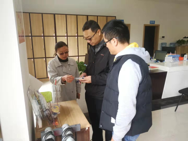 听取街道主要领导“创文”工作情况汇报