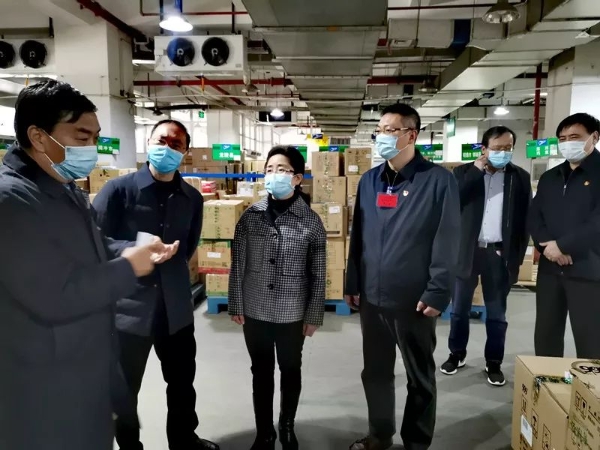 唱响“春融同心 共战疫情”主题曲 杨皕、张斌率队走访调研东骏药业