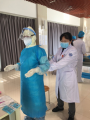一对一的培训和指导使医务人员深刻掌握了新型冠状病毒肺炎的防控措施