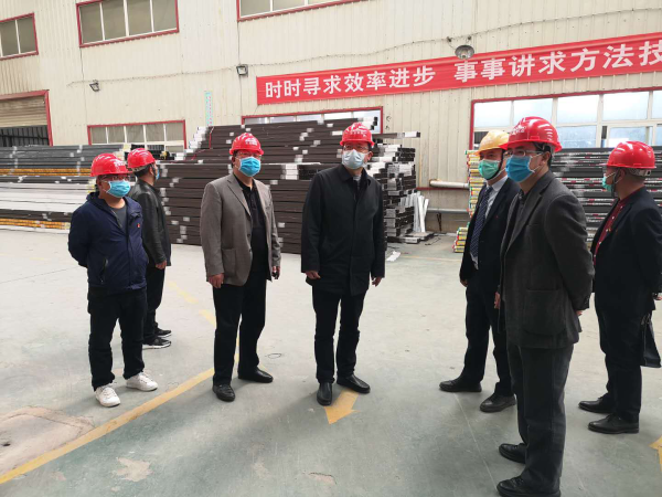 市工商联到寻甸开展企业复工复产调研活动