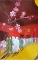 油画：逆行者—向死而生  作者：叶子