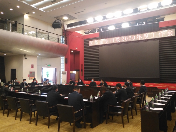 民革昆明市委召开2020年度工作会