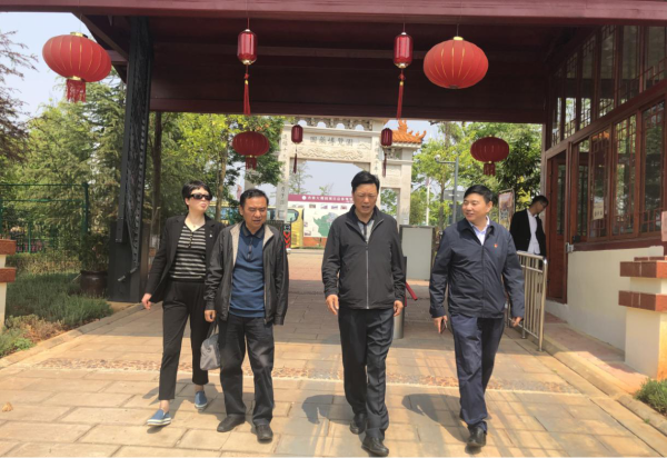 市台联党组书记朱家健一行到石林县台创园调研