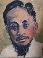 (油画)李公朴先生