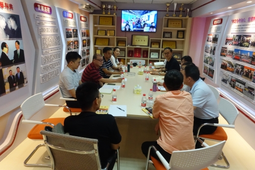 与珠海民建进行会务交流