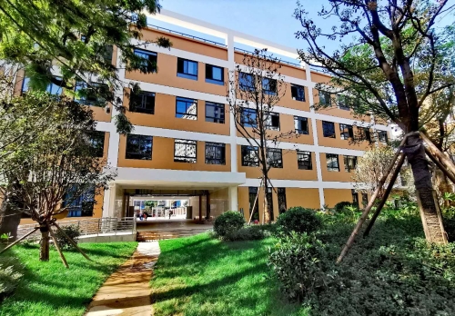 侨光小学新校舍一角