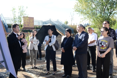调研石寨山遗址公园
