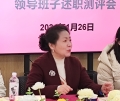 李霞与参训盟员交流