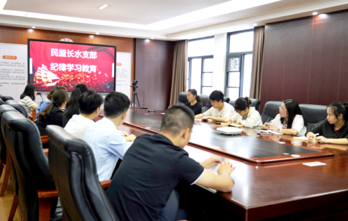 2、纪律教育学习专题会议侧景