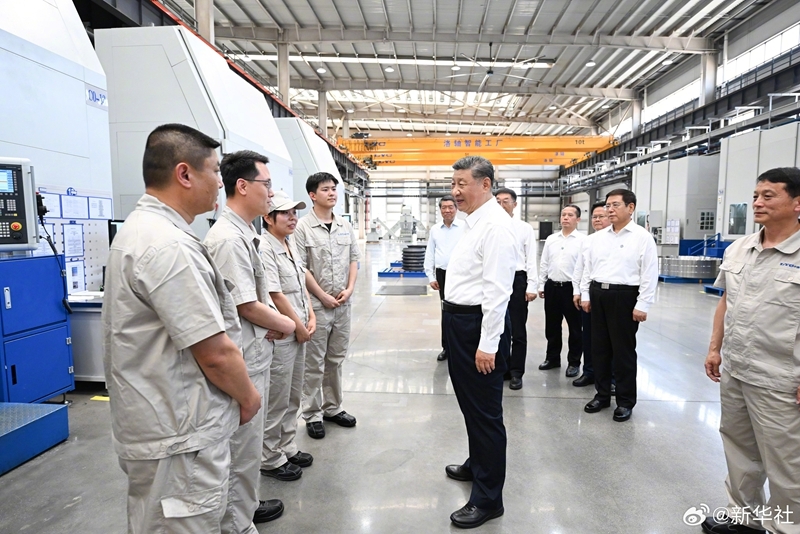 习近平在河南洛阳市考察调研2