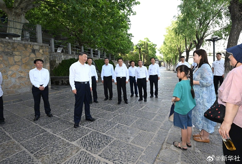 习近平在河南洛阳市考察调研6