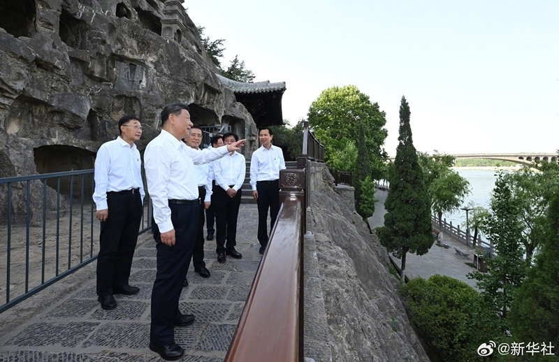 习近平在河南洛阳市考察调研7