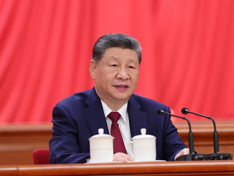 7月1日上午，庆祝中国共产党成立105周年大会在北京人民大会堂隆重举行。中共中央总书记、国家主席、中央军委主席习近平发表重要讲话。
