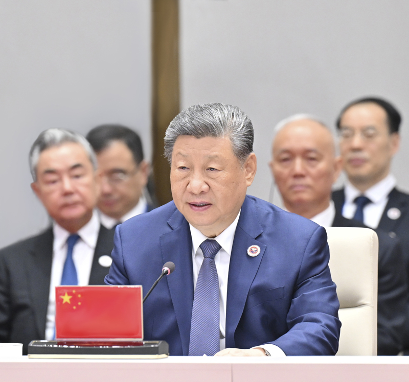 习近平出席上海合作组织成员国元首理事会第二十六次会议并发表重要讲话1