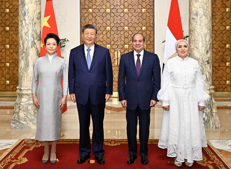 习近平同埃及总统塞西会谈2 习近平同埃及总统塞西会谈2